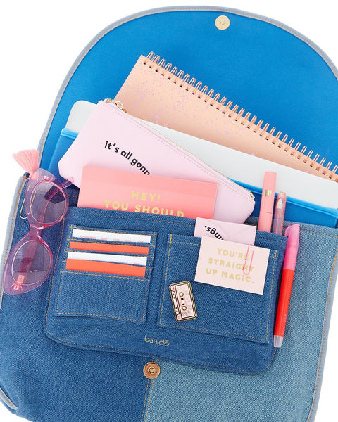 Gonna Happen For You Pencil Pouch by ban.do - Planning Pretty