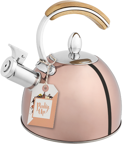 Presley Tea Kettle in Rose Gold by Pinky Up - Planning Pretty
