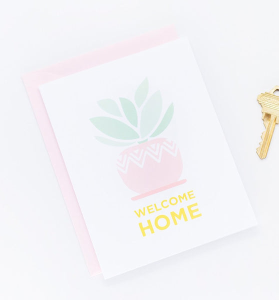 Houseplant New Home Card by Graphic Anthology - Planning Pretty