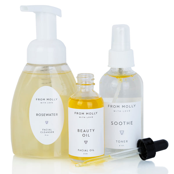 Rosewater Facial Cleanser by From Molly With Love - Planning Pretty