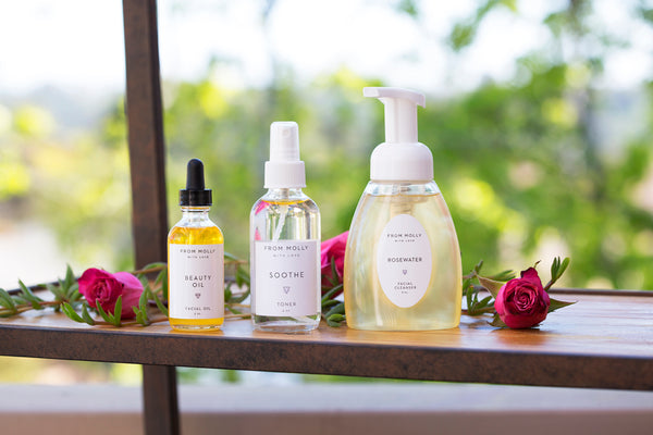 Rosewater Facial Cleanser by From Molly With Love - Planning Pretty
