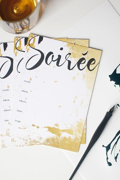 Soiree Invitation Set - Planning Pretty