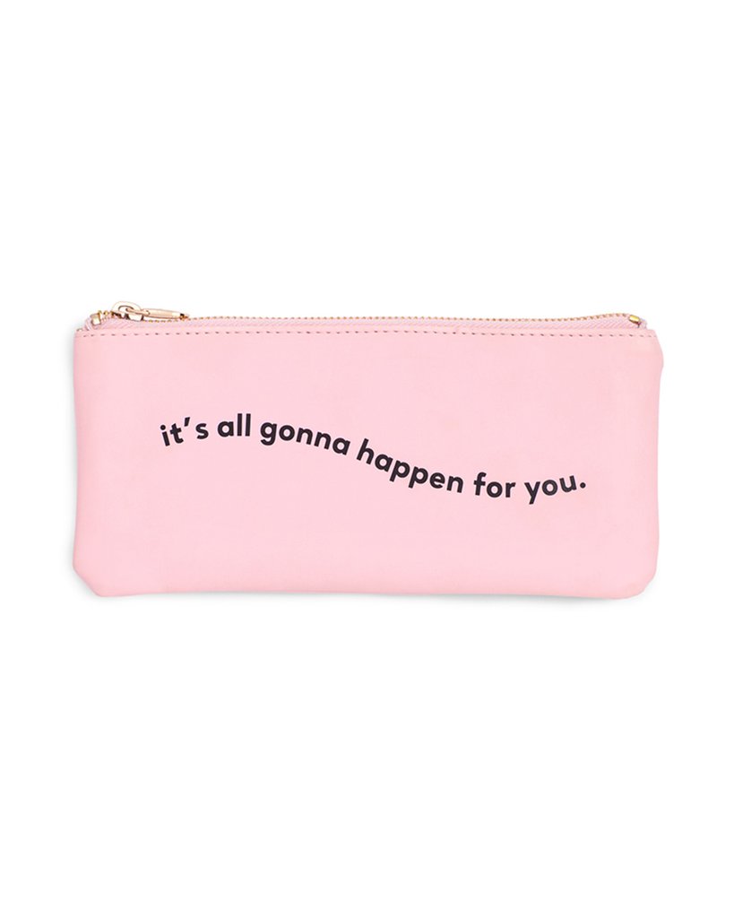 Gonna Happen For You Pencil Pouch by ban.do - Planning Pretty