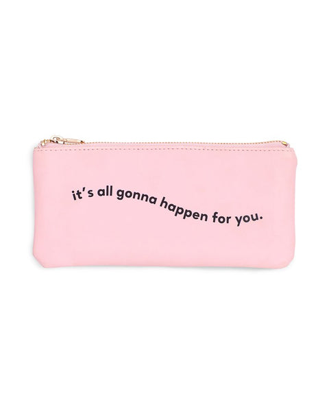 Gonna Happen For You Pencil Pouch by ban.do - Planning Pretty