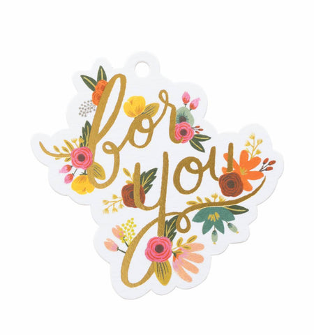 Floral For You Gift Tags - Planning Pretty