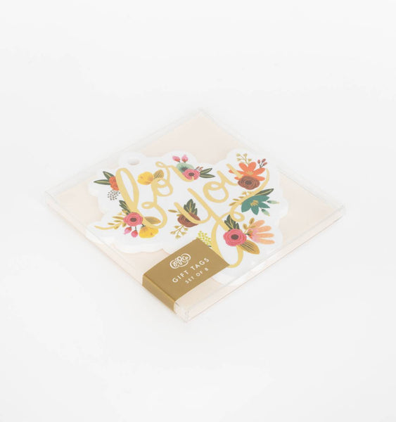Floral For You Gift Tags - Planning Pretty