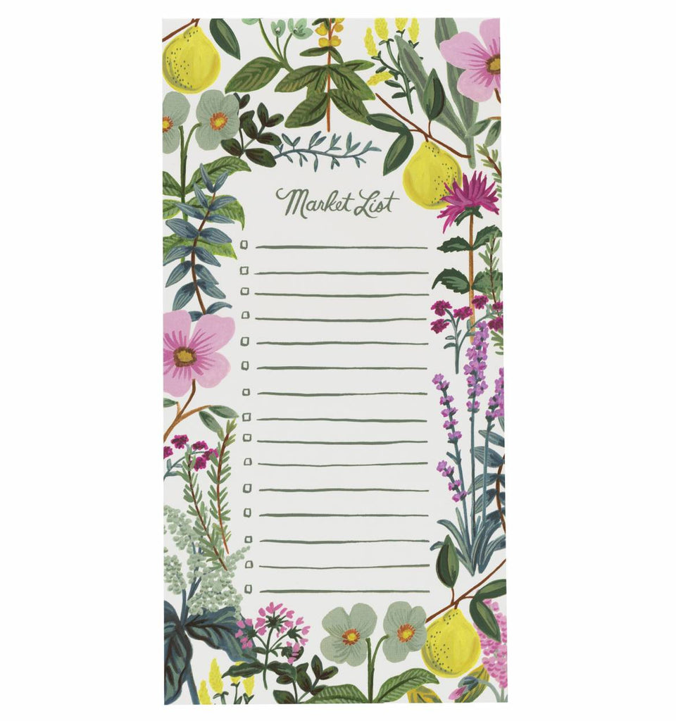 Herb Garden Market Pad - Planning Pretty