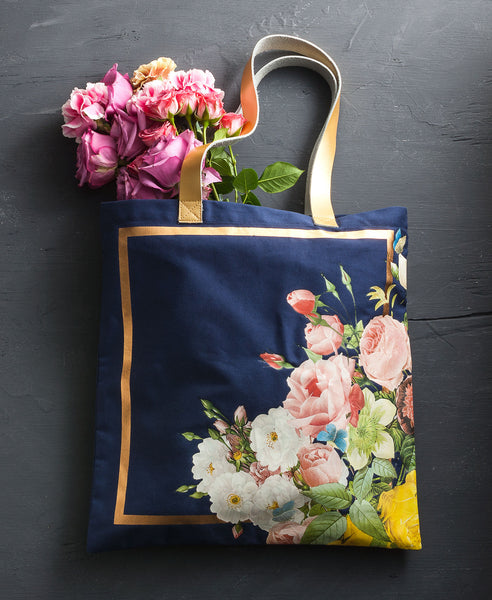 Floral Tote Bag - Planning Pretty