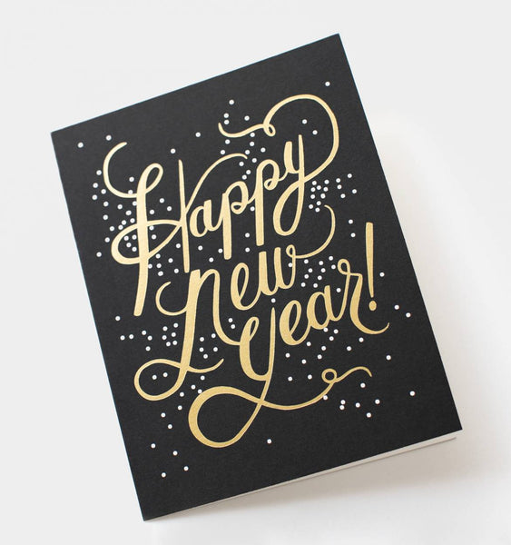 Shimmering New Year Card | Rifle Paper Co - Planning Pretty