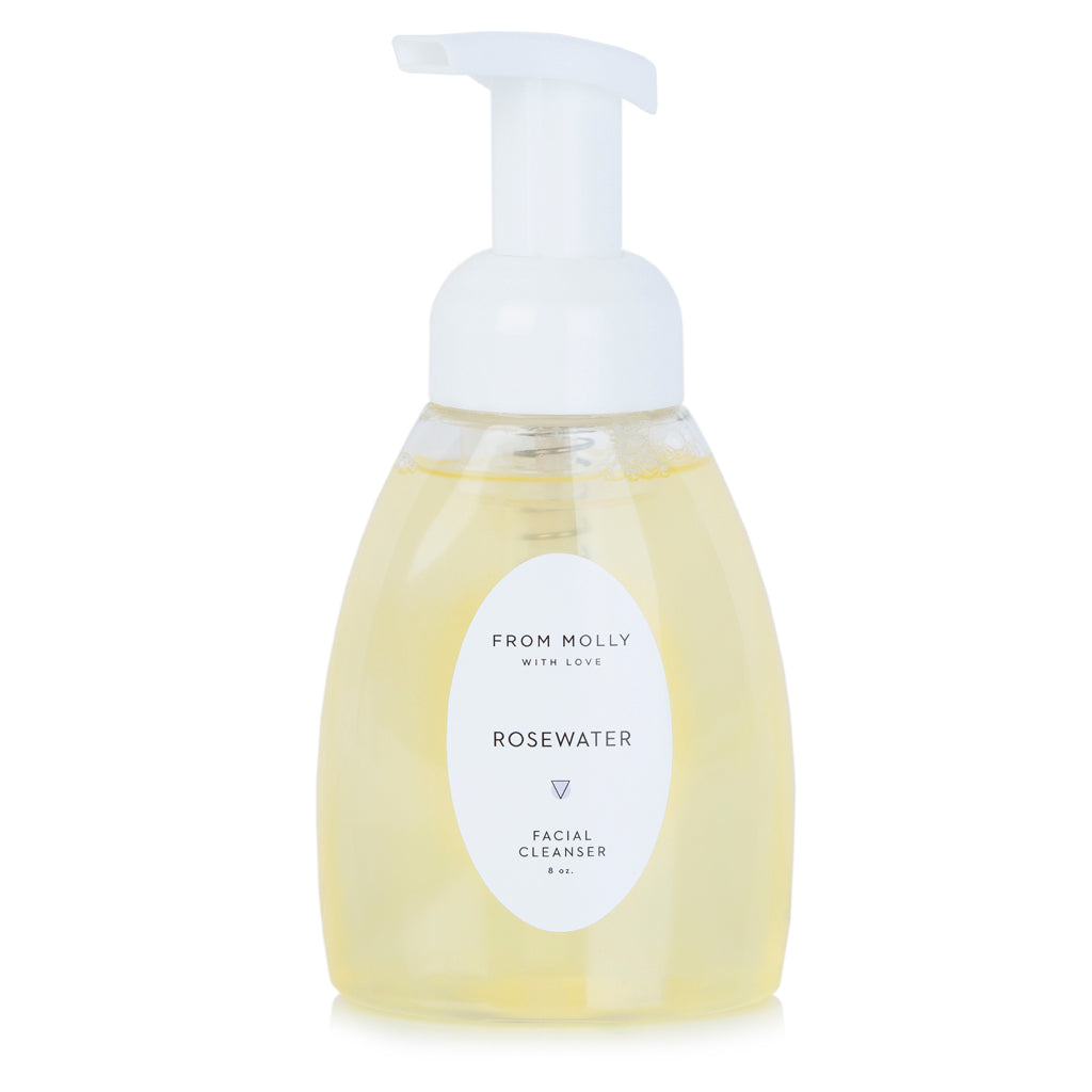 Rosewater Facial Cleanser by From Molly With Love - Planning Pretty