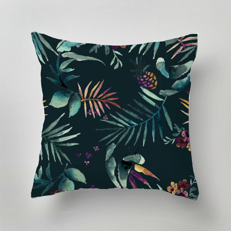 Dark Tropico Pillows by Annet Weelink Designs - Planning Pretty