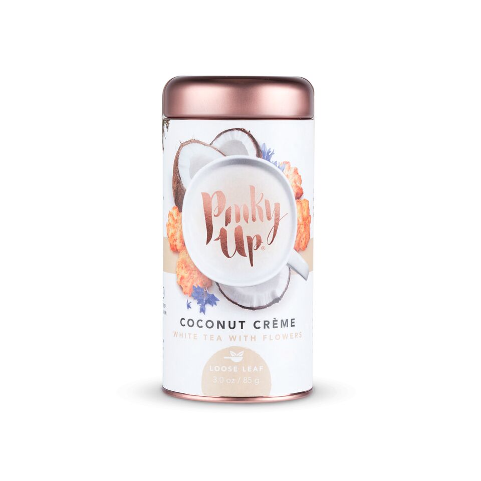 Coconut Creme Loose Leaf Tea by Pinky Up - Planning Pretty
