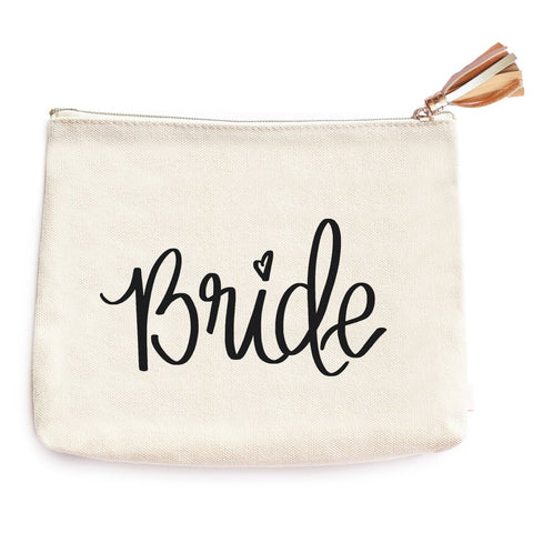 Bride Makeup Bag by Sweet Water Decor - Planning Pretty