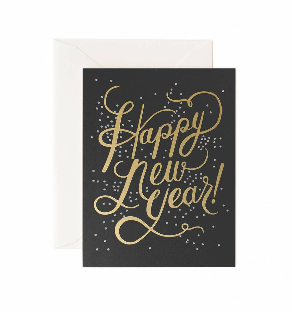 Shimmering New Year Card | Rifle Paper Co - Planning Pretty